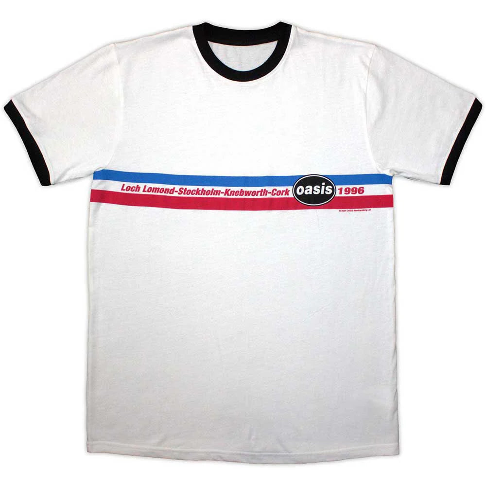 Oasis - 1996 Tour Horizontal Stripes (T-Shirt)