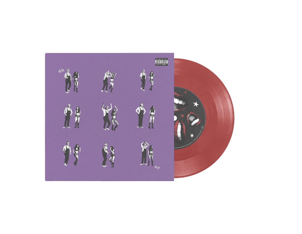 Olivia Rodrigo and David Byrne - drivers license / burning down the house 7" (Red vinyl)