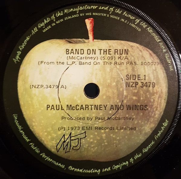 Paul McCartney & Wings - Band on the Run (7" SECONDHAND)
