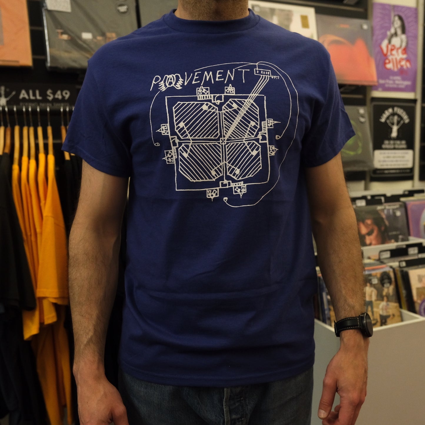 Pavement - Stage Plot (T-shirt)