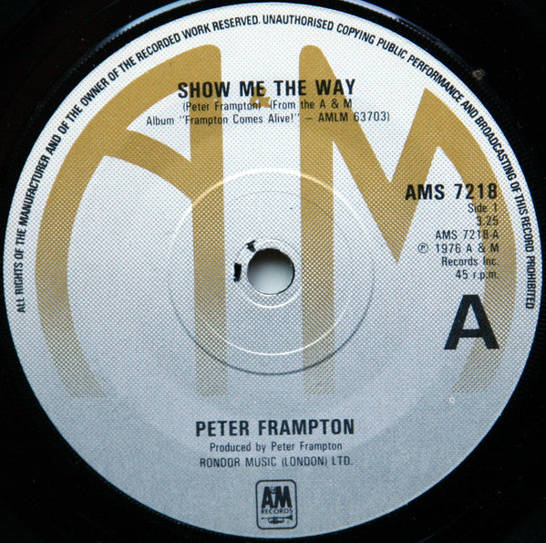 Peter Frampton - Show Me The Way (7