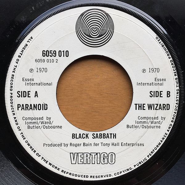 Black Sabbath - Paranoid/The Wizard (7