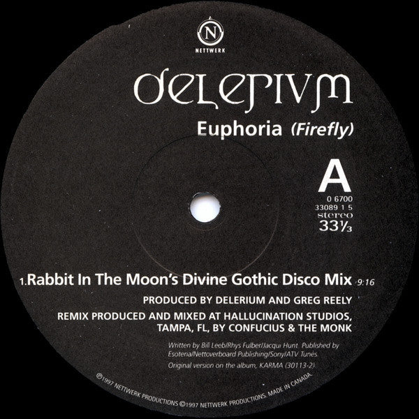 Delerium – Euphoria (Firefly) Rabbit In The Moon Mixes 12