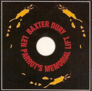 Baxter Dury - Len Parrot's Memorial Lift (SECONDHAND CD)