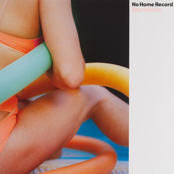 Album cover with a person in an orange swimsuit on a beach, featuring 'No Home Record' branding.