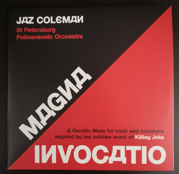 Jaz Coleman, St. Petersburg Philharmonic Orchestra – Magna Invocatio (A Gnostic Mass For Choir And Orchestra Inspired By The Sublime Music Of Killing Joke) (SECONDHAND)