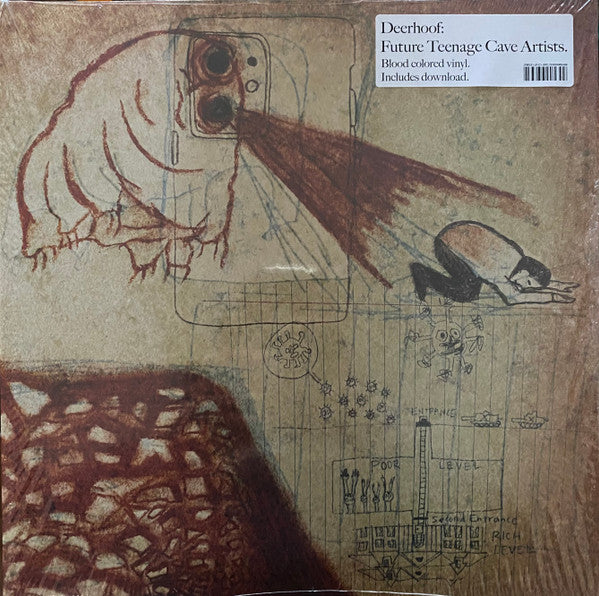 Deerhoof – Future Teenage Cave Artists (Red Vinyl) (SECONDHAND)