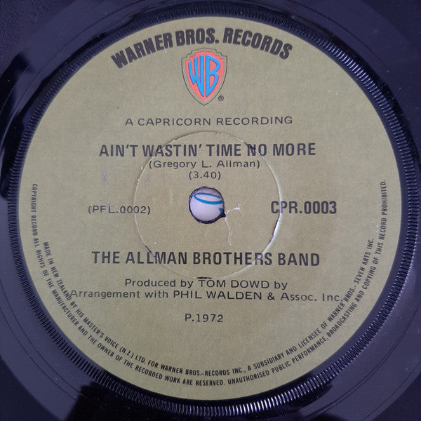 The Allman Brothers Band - Ain't Wastin' Time No More (7