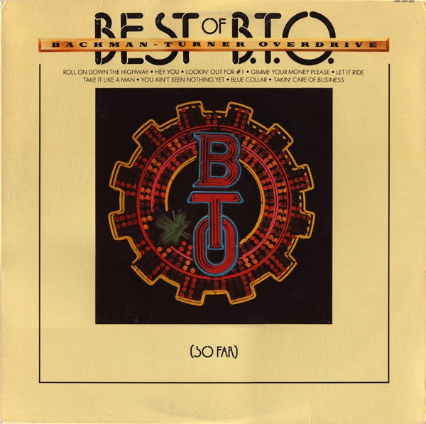 Bachman-Turner Overdrive – Best Of B.T.O. (So Far) (SECONDHAND)