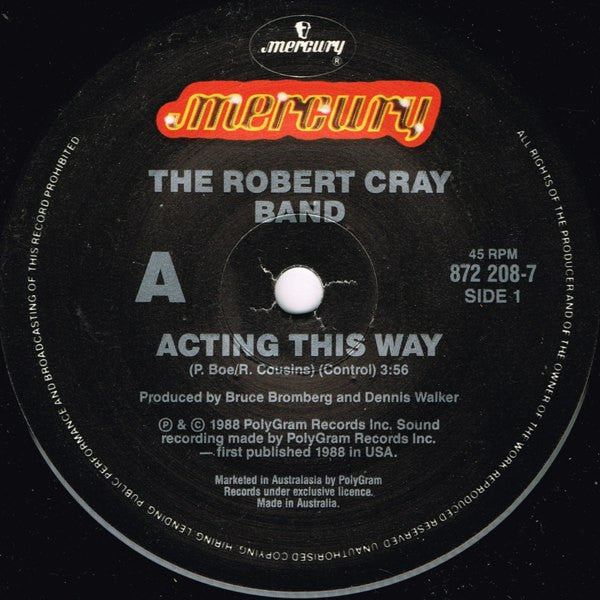 The Robert Cray Band - Acting This Way (7