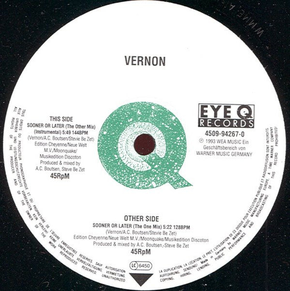 Vernon – Sooner Or Later 12