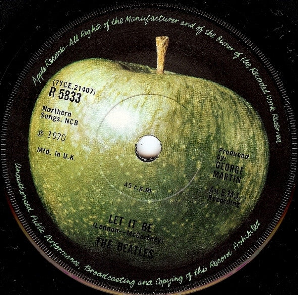 
                  
                    The Beatles – Let It Be (Secondhand 7" Vinyl)
                  
                