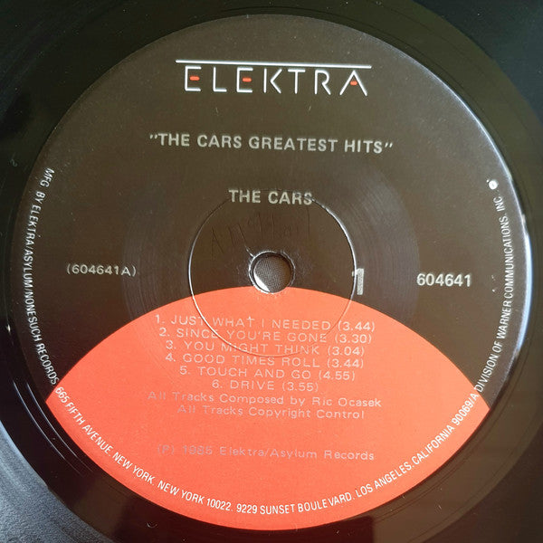 
                  
                    The Cars - Greatest Hits (SECONDHAND)
                  
                