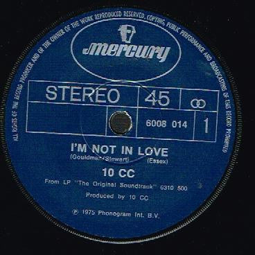 10cc - I'm Not In Love (7