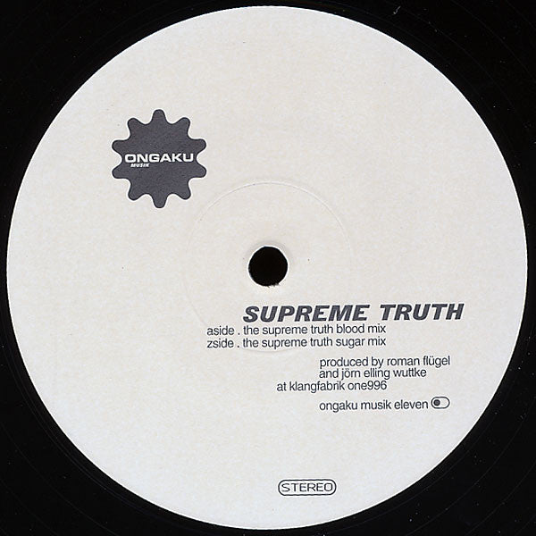 Supreme Truth – The Supreme Truth 12