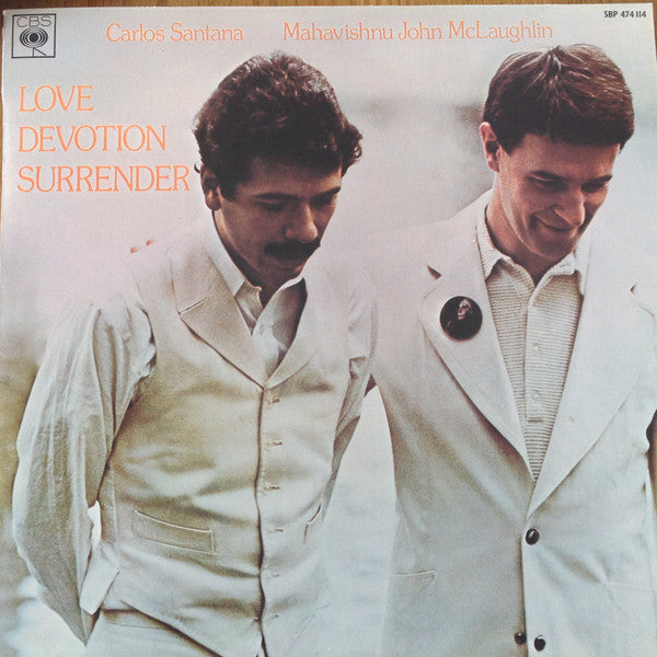 Carlos Santana / Mahavishnu John McLaughlin – Love Devotion Surrender (SECONDHAND)