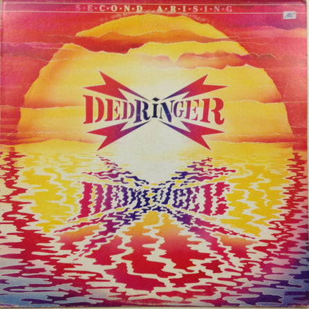 Album cover with tie-dye design and 'DEDRINGER' branding