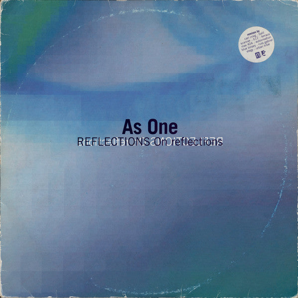 As One – Reflections On Reflections (SECONDHAND)