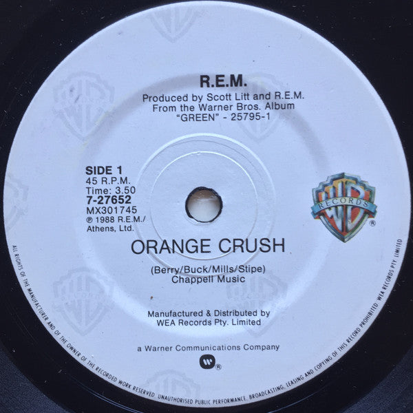 R.E.M - Orange Crush (7