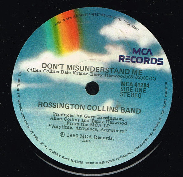 Rossington Collins Band - Don't Misunderstand Me (7" SECONDHAND)