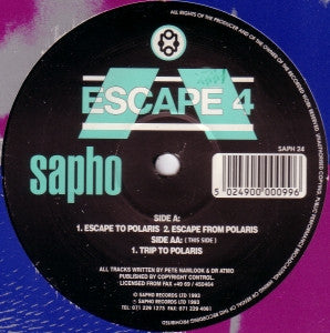 Sapho - Escape - Escape 4 (SECONDHAND)