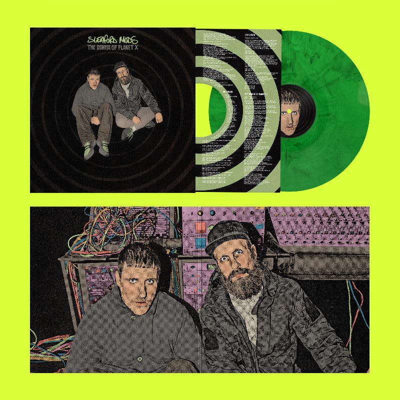 Sleaford Mods - The Demise Of Planet X | Neon Green Vinyl