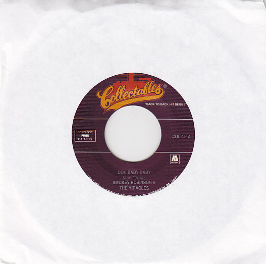 Smokey Robinson & The Miracles - Ooh Baby Baby / Track Of My Tears (7" SECONDHAND)