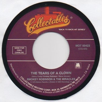 Smokey Robinson & The Miracles - Tears of a Clown (7" SECONDHAND)