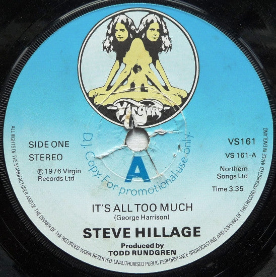 Steve Hillage - It's All Too Much (7