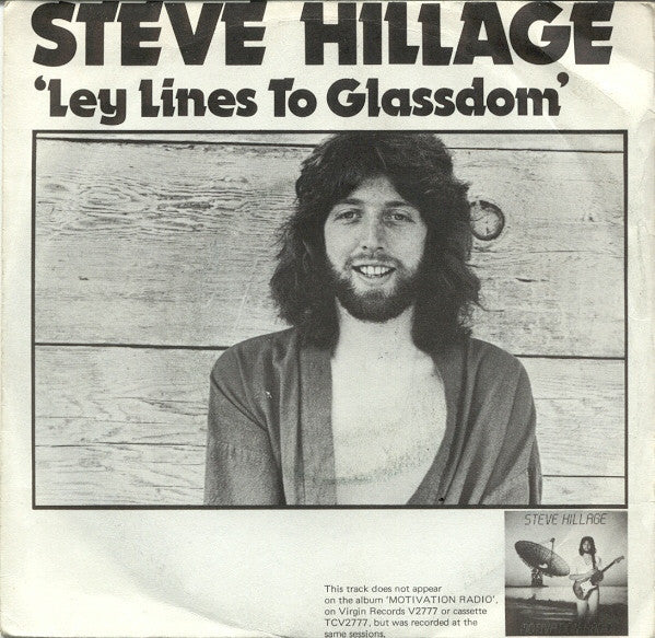 Steve Hillage - Key Lines to Glassdom (7" SECONDHAND)