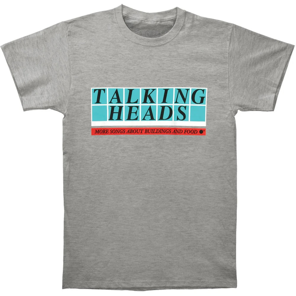 Talking Heads - More Songs Logo Vintage (T-shirt)