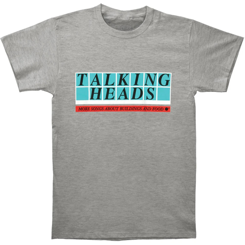 Talking Heads - More Songs Logo Vintage (T-shirt)