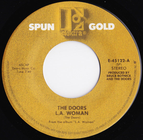 The Doors - LA Women/Roadhouse Blues (7" SECONDHAND)