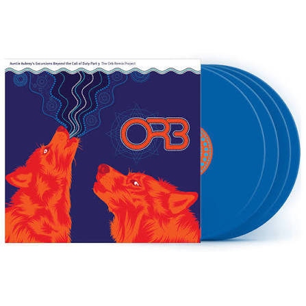 The Orb - Auntie Aubrey's Excursions Beyond The Call Of Duty Part 3 (Blue Vinyl)