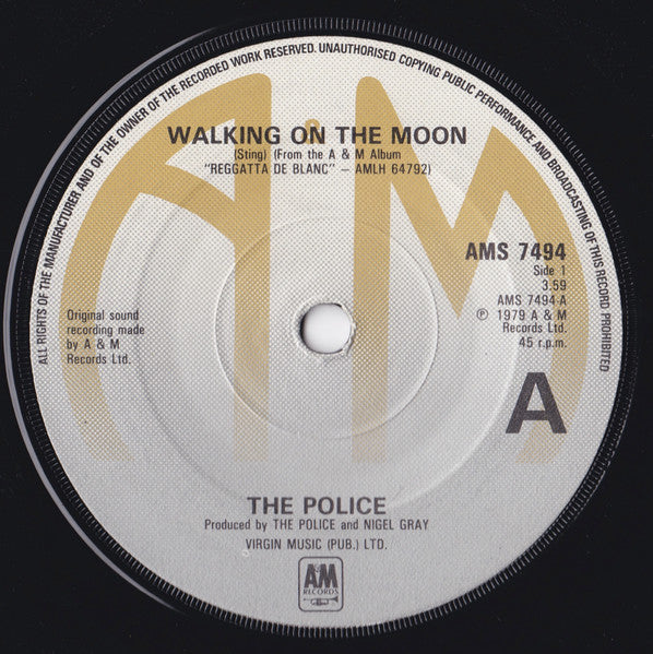 The Police - Walking on the Moon (7