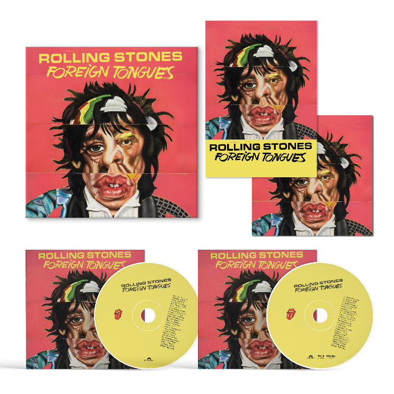 The Rolling Stones - Foreign Tongues (CD + blu-ray boxset)