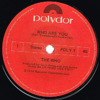 The Who - Had Enough/Who Are You (7