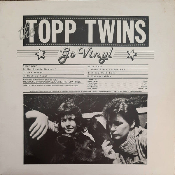Topp Twins - Go Vinyl (SECONDHAND)