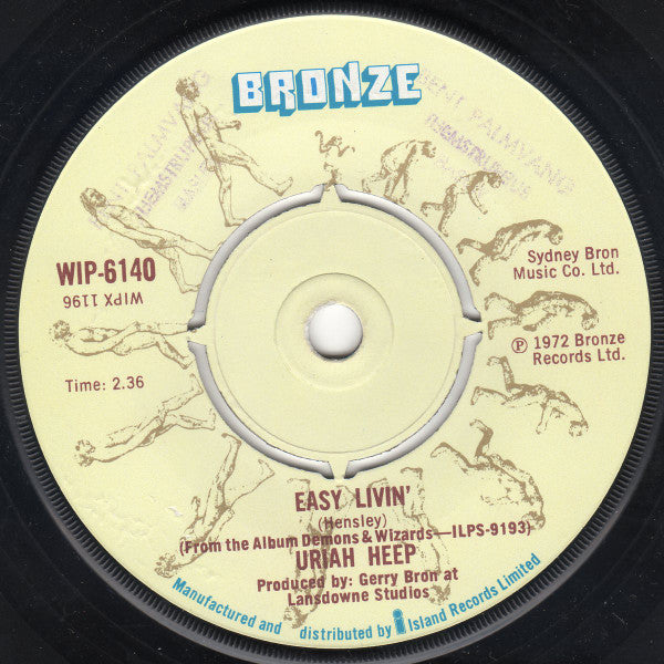 Uriah Heep - Easy Livin' (7" SECONDHAND)