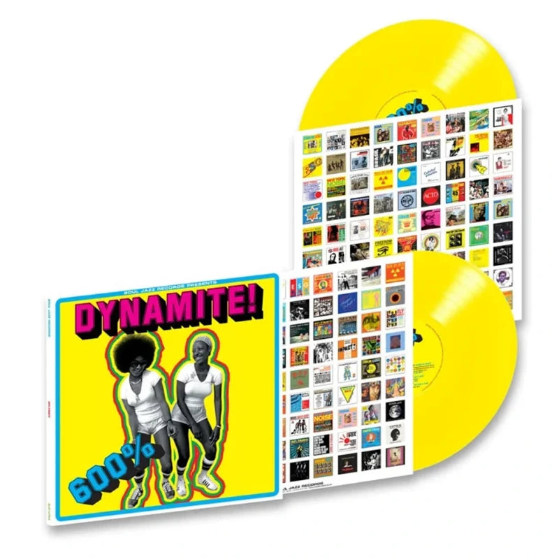  VA - 600% DYNAMITE! Ska, Soul, Rocksteady, Funk and Dub in Jamaica (Yellow Vinyl)