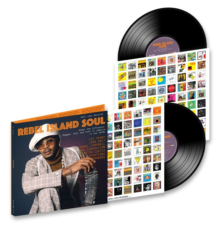 VA - Rebel Island Soul – Under The Influence: Reggae, Funk & Soul In Jamaica In The 1970s (Black Vinyl)