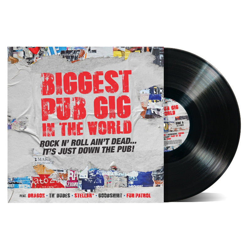 VA - The Biggest Pub Gig In The World | Black Vinyl
