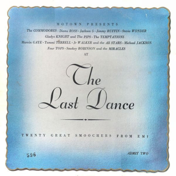 V/A - The Last Dance: Twenty Great Smoochers from Motown (SECONDHAND)