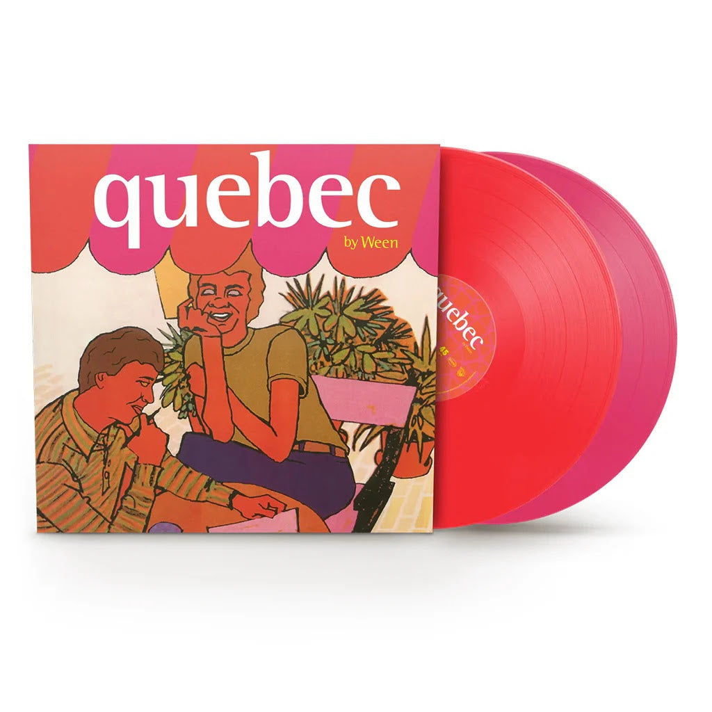 
                  
                    Ween - Quebec (Orange + Magenta vinyl reissue) (Vinyl)
                  
                