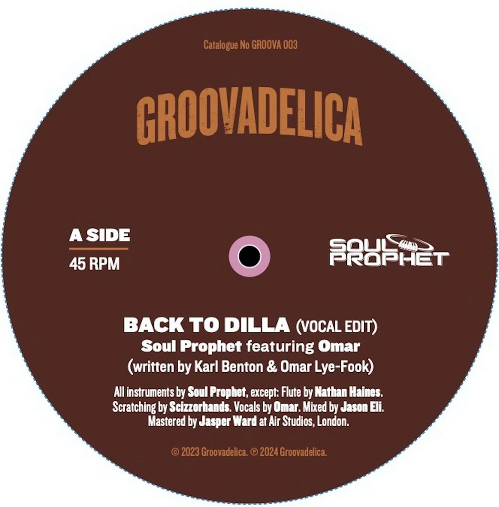 Soul Prophet - Back To Dilla (featuring Omar & Nathan Haines)