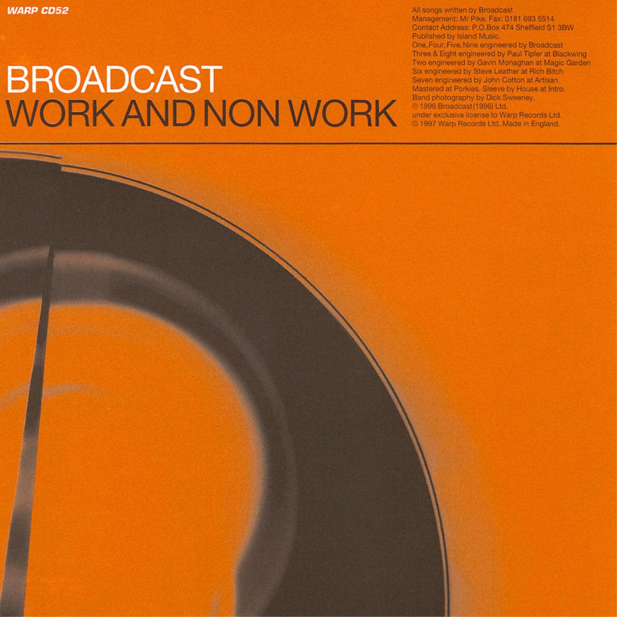 Broadcast - Work And Non Work | Buy the Vinyl LP from Flying Nun Records
