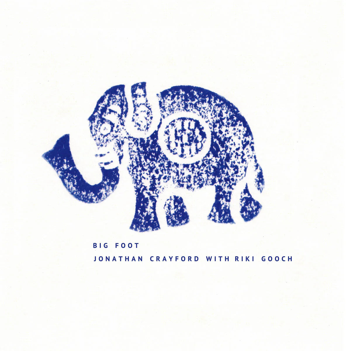 
                  
                    Jonathan Crayford & Riki Gooch - Big Foot (Vinyl)
                  
                