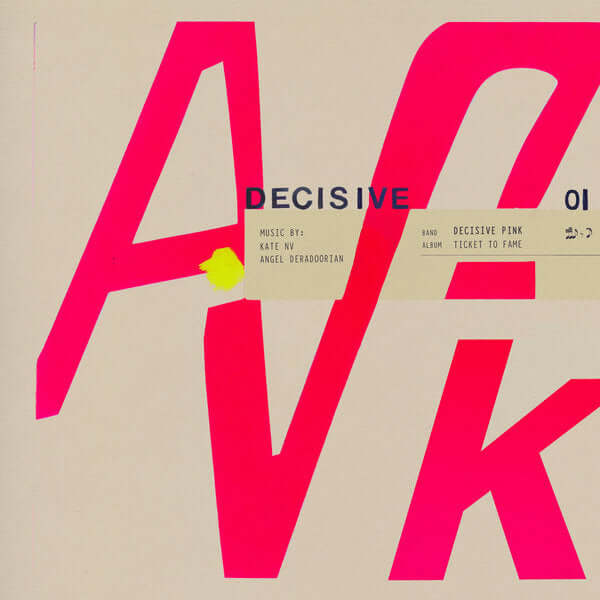 Decisive Pink – Ticket To Fame - Flying Nun  | Vinyl | CD