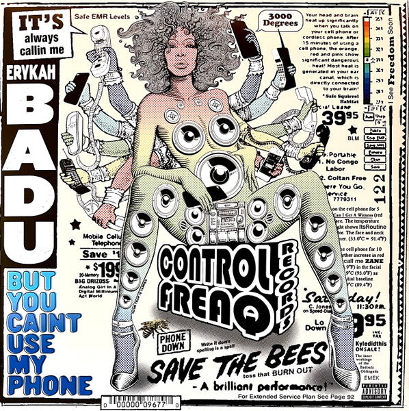 Erykah Badu – But You Caint Use My Phone - Flying Nun  | Vinyl | CD