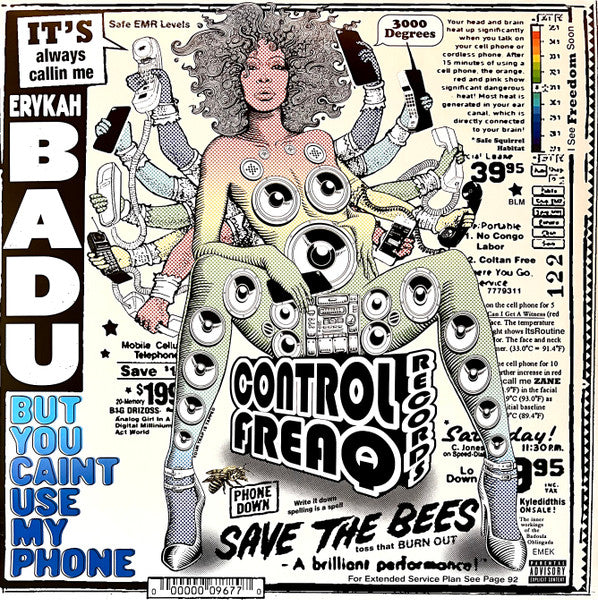 Erykah Badu – But You Caint Use My Phone | Buy the Vinyl LP from Flying Nun Records